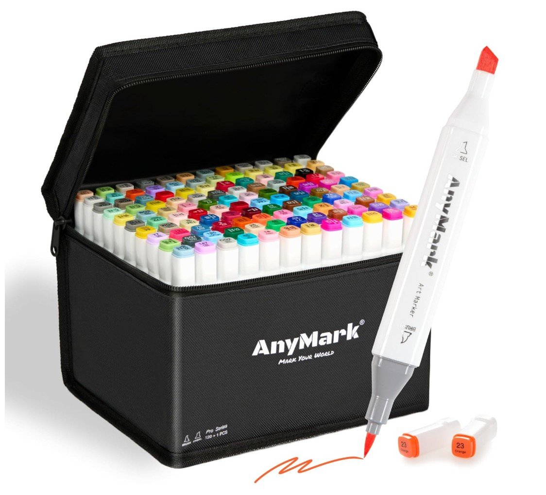 Dual Tip Artist Set - 48 Colors