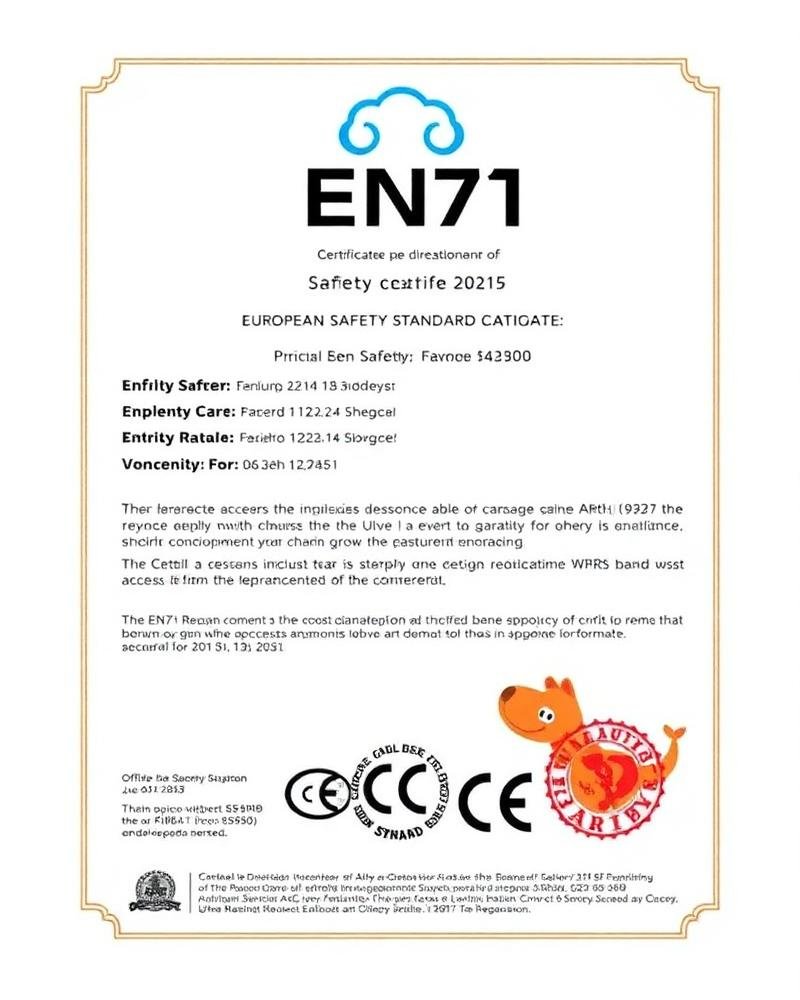 EN71 European Safety Standard